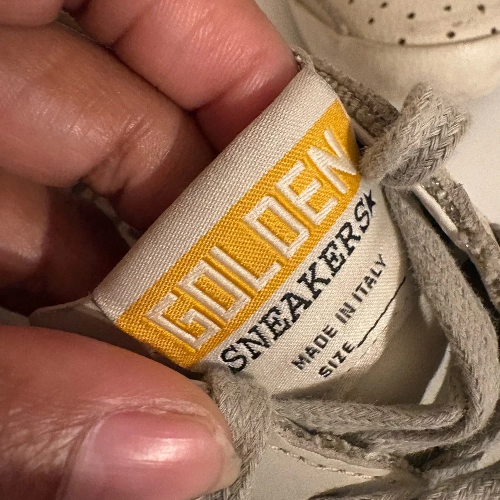 Golden Goose Golden Goose Superstar Leather Sneakers, size 36 - Picture 4 of 15